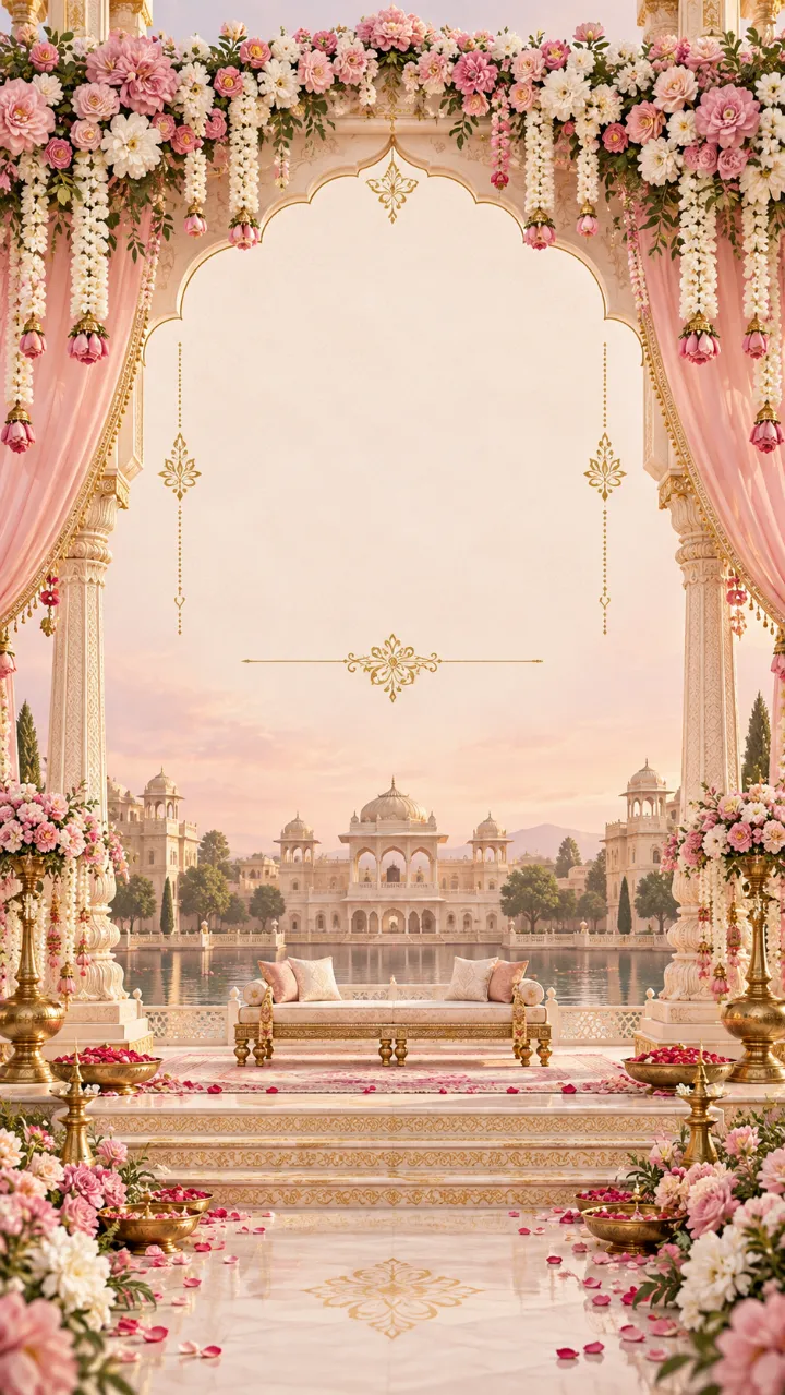 Royal Palace Romance invitation design